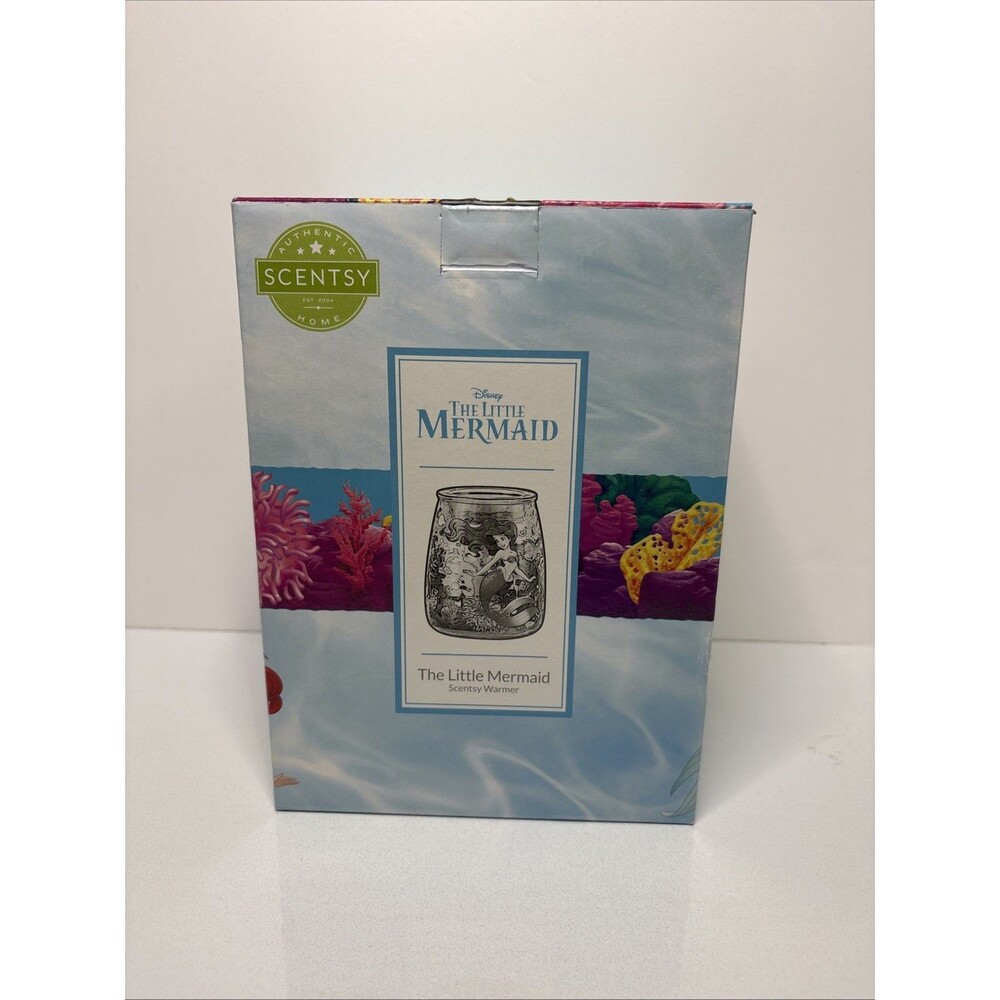 Disney The Little Mermaid Ariel Scentsy Warmer! Limited Edition! NEW OPEN BOX!